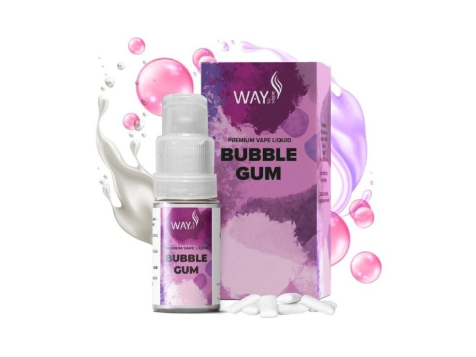 WAY to Vape Bubble Gum 10ml