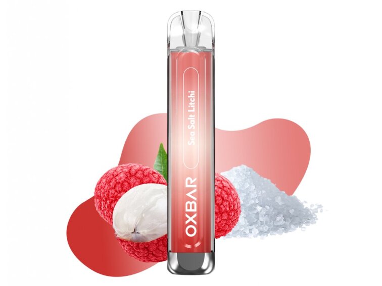 OXBAR C800 SEA SALT LITCHI 16mg elektronická cigareta