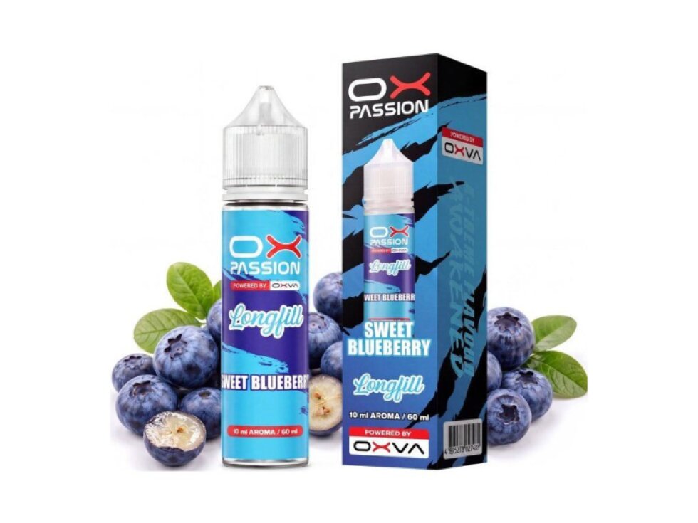 Příchuť OXVA OX PASSION S&V 10ml Sweet Blueberry