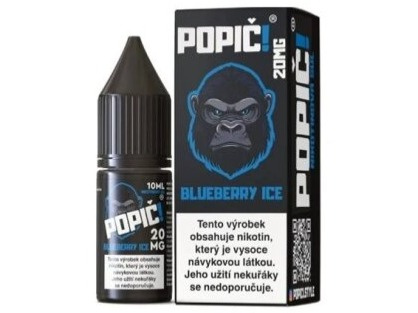 POPIČ! Salt Blueberry Ice 10ml-20mg
