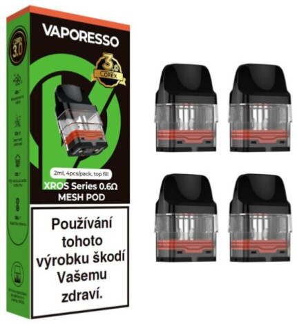 Vaporesso XROS Series Top Fill 2ml náhradní cartridge 4ks