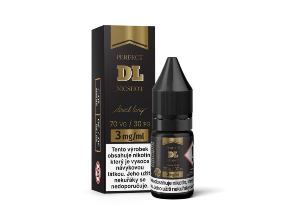 JustVape DL NicShot (70VG/30PG) 10ml intenzita nikotinu 18mg