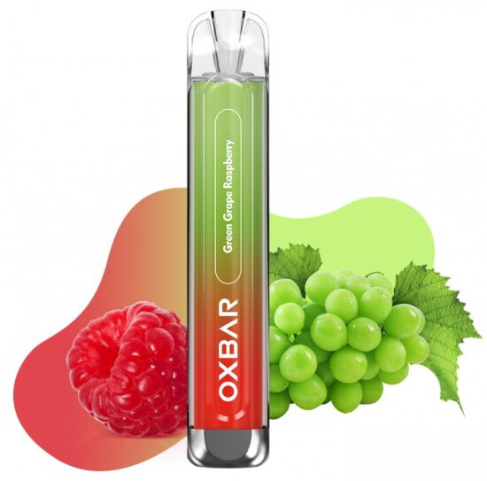 OXBAR C800 GREEN GRAPE RASPBERRY 16mg elektronická cigareta