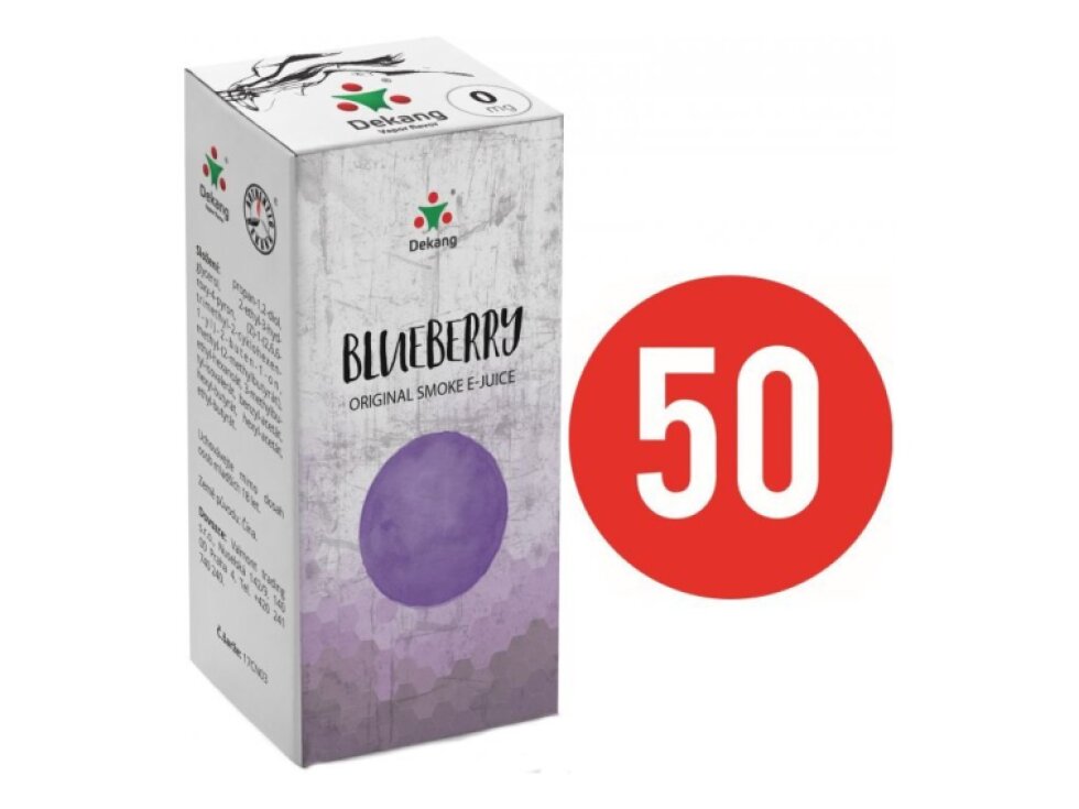 Dekang Fifty Blueberry 10ml - (Borůvka)