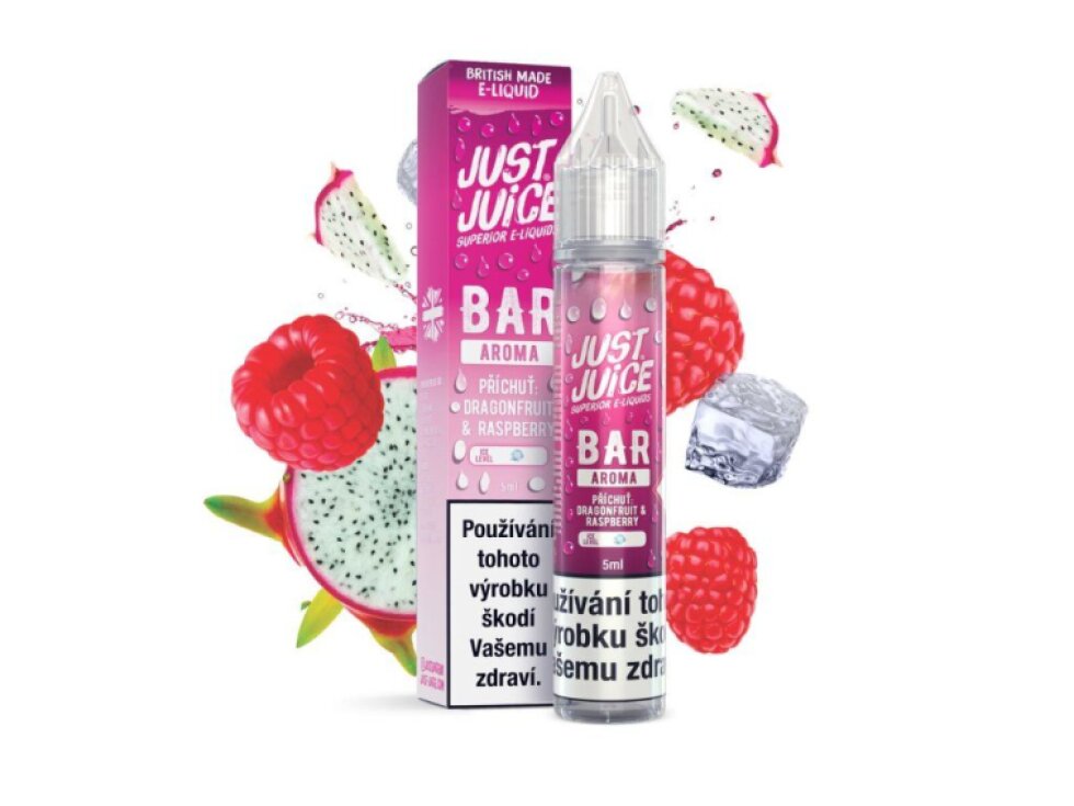 Příchuť Just Juice Bar Range S&V: Dragonfruit & Raspberry (Chladivé dračí ovoce a malina) objem 5,0ml