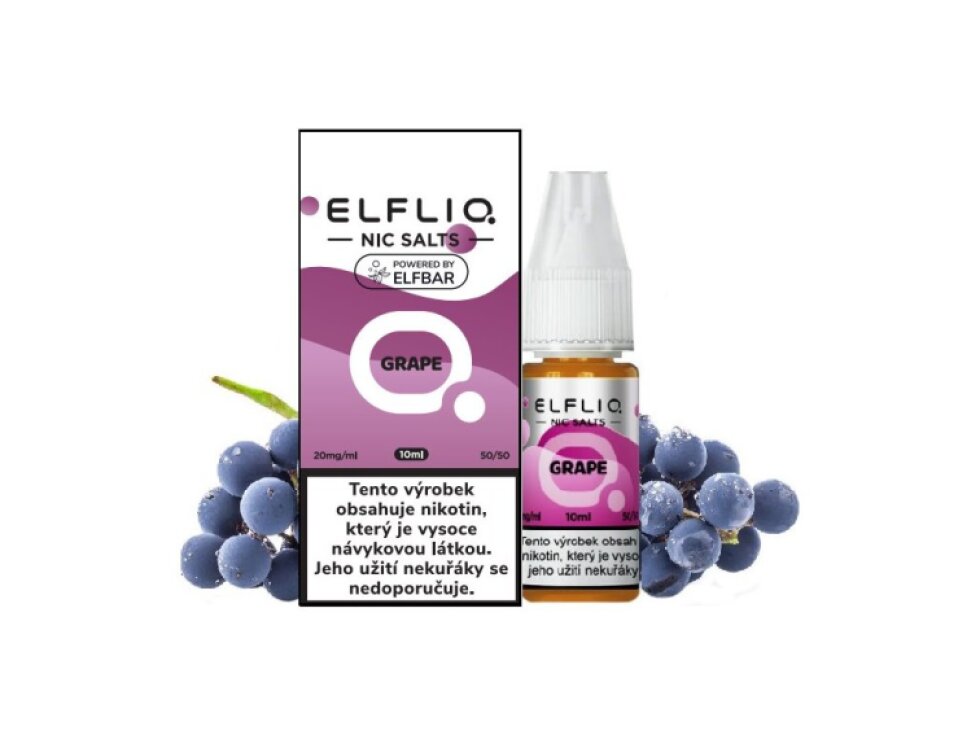 ELFLIQ Nic SALT Grape 10ml