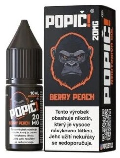 POPIČ! Salt Berry Peach 10ml-20mg