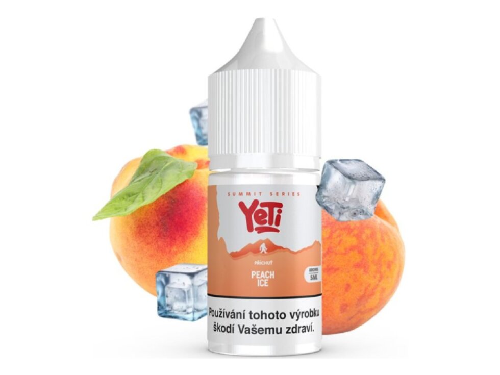 Příchuť Yeti Summit Series S&V 5ml Peach Ice (Ledová broskev)