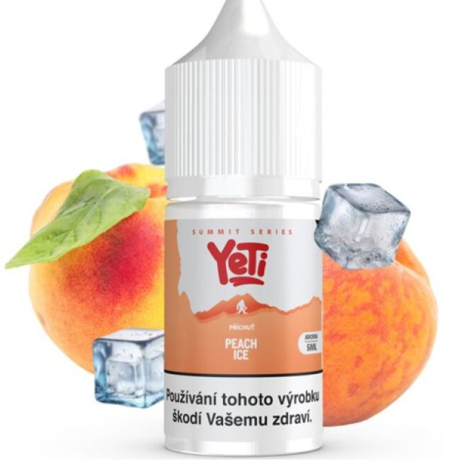 Příchuť Yeti Summit Series S&V 5ml Peach Ice (Ledová broskev)