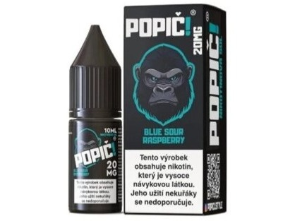 POPIČ! Salt Blue Sour Raspberry 10ml-20mg