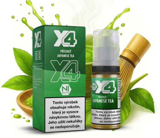 X4 Bar Juice Japanese Tea (Japonský čaj) 10ml