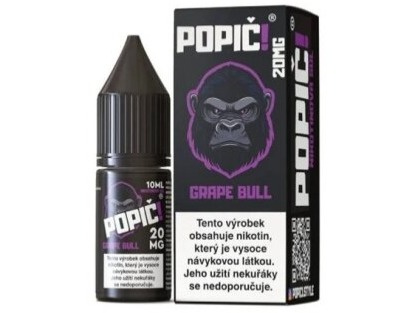 POPIČ! Salt Grape Bull 10ml-20mg