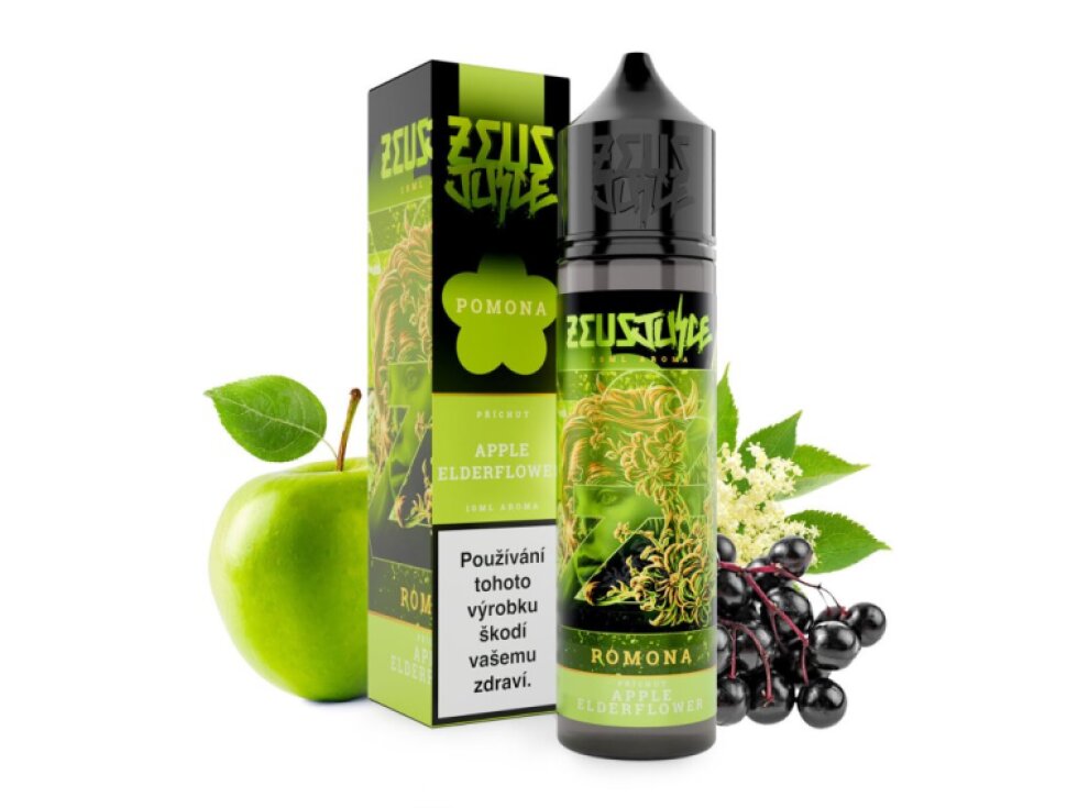 Příchuť Zeus Juice S&V: Pomona (Jablko a černý bez) objem 10ml