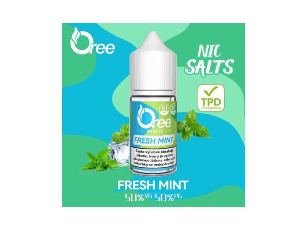 Oree SALT Fresh Mint - Čerstvá máta 10ml - 18mg