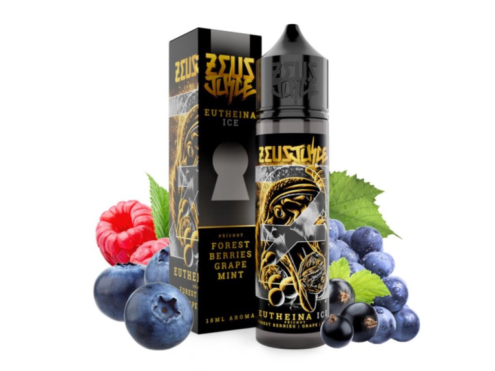 Příchuť Zeus Juice S&V: Eutheina Ice (Chladivé bobule a hrozny) objem 10ml