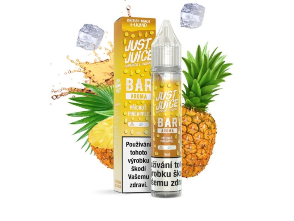 Příchuť Just Juice Bar Range S&V: Pineapple (Chladivý ananas) objem 5,0ml