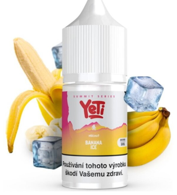 Příchuť Yeti Summit Series S&V 5ml Banana Ice (Ledový banán)