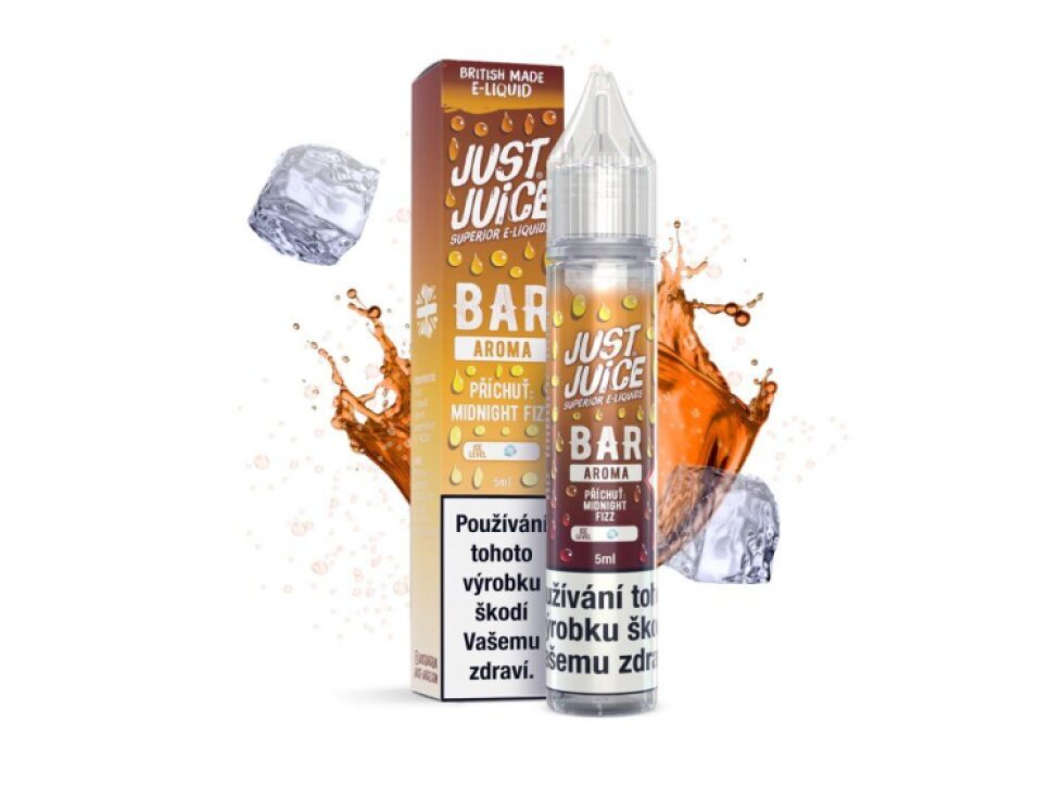 Příchuť Just Juice Bar Range S&V: Midnight Fizz (Chladivé citrusy) objem 5,0ml