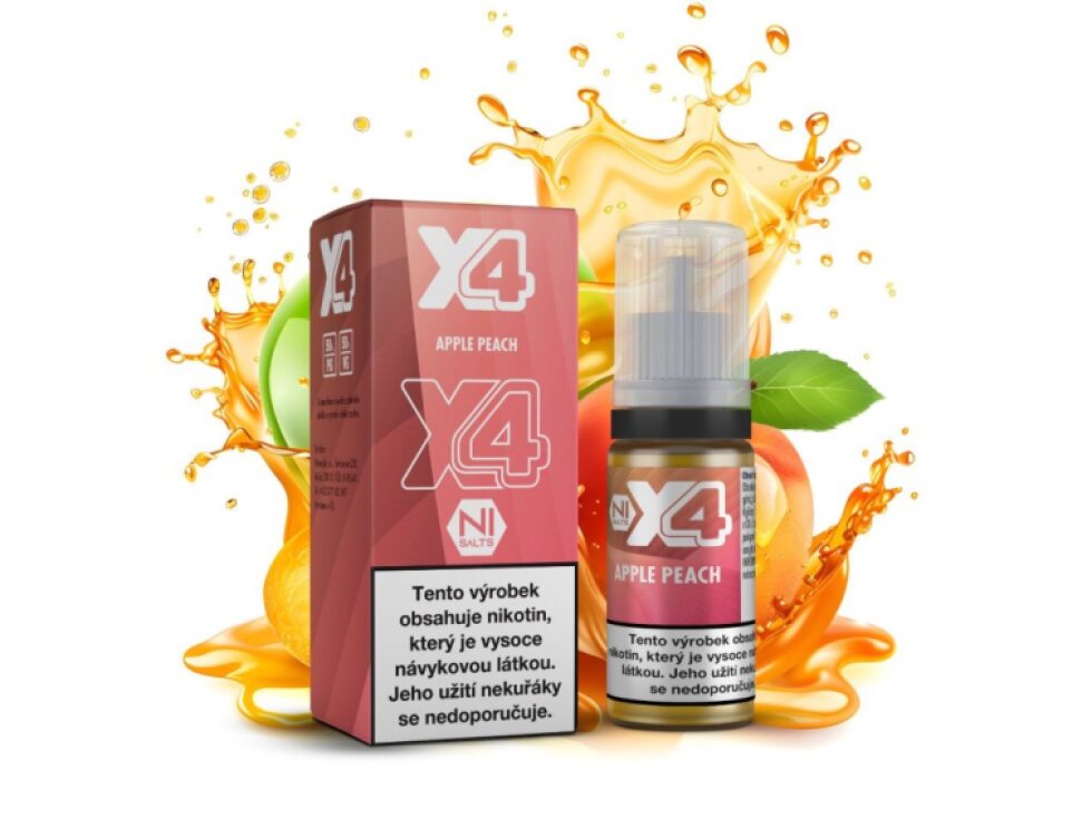 X4 Bar Juice - Jablko a broskev (Apple Peach)