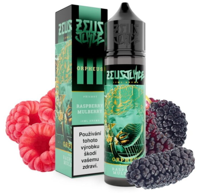 Příchuť Zeus Juice S&V: Orpheus (Malina a moruše) objem 10ml