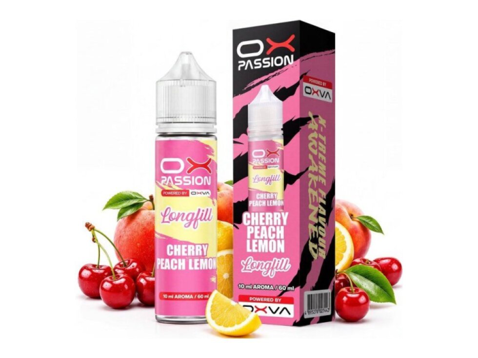 Příchuť OXVA OX PASSION S&V 10ml Cherry Peach Lemon