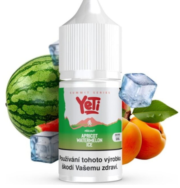 Příchuť Yeti Summit Series S&V 5ml Apricot Watermelon Ice (Ledová meruňka a vodní meloun)