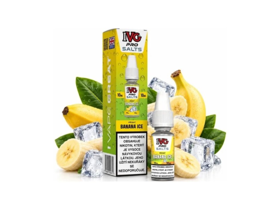 Liquid IVG Pro Salts Banana ICE 10ml