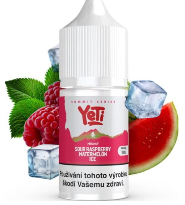 Příchuť Yeti Summit Series S&V 5ml Sour Raspberry Watermelon Ice (Ledová malina a meloun)