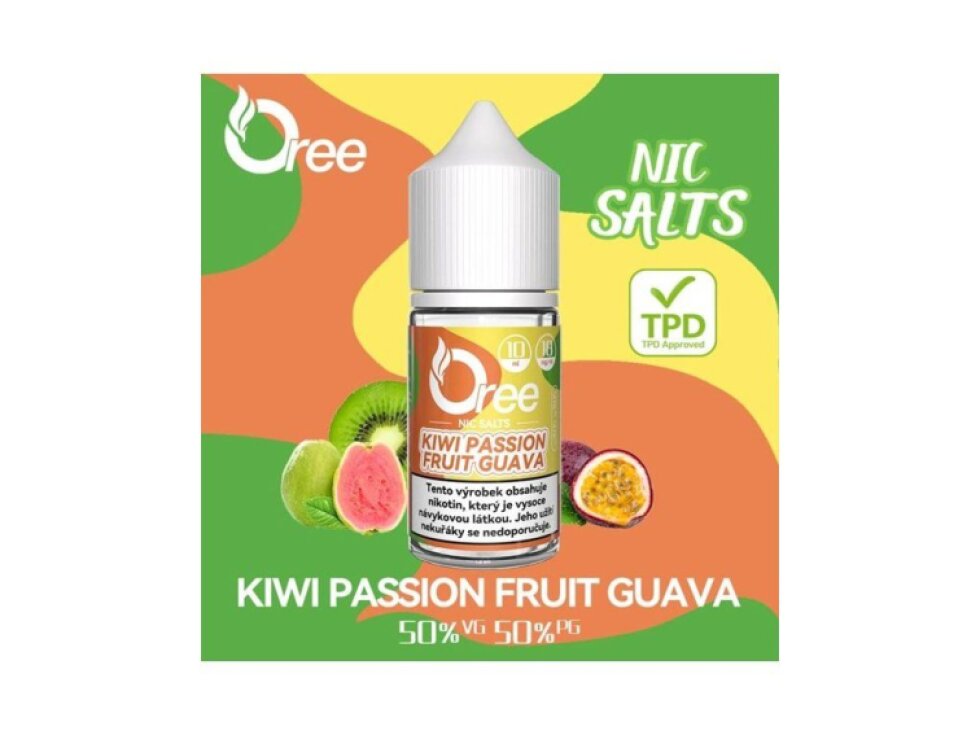 Oree SALT Kiwi Passion Fruit Guava 10ml - 18mg