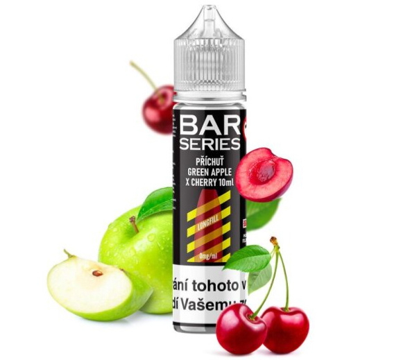 Příchuť Bar Series S&V: Green Apple X Cherry (Zelené jablko a třešeň) objem 10ml