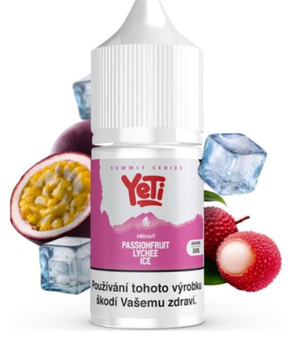 Příchuť Yeti Summit Series S&V 5ml Passionfruit Lychee Ice (Ledová marakuja s liči)
