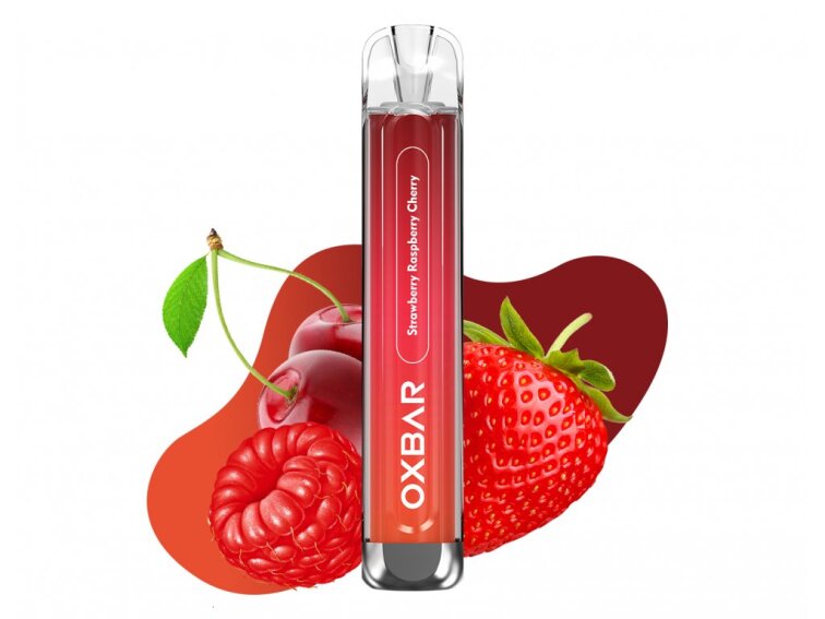 OXBAR C800 STRAWBERRY RASPBERRY CHERRY 16mg elektronická cigareta