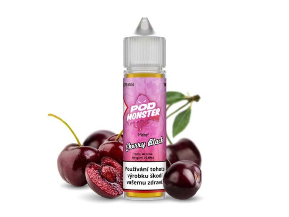 Příchuť POD Monster S&V: Cherry Black (Tmavá třešeň) 10ml