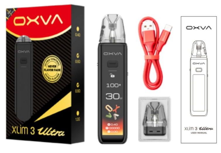 OXVA Xlim 3 ULTRA 1500mAh - Prémiový Vaping Systém