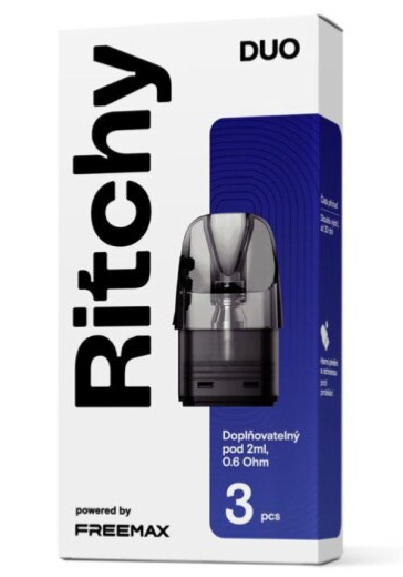 Ritchy DUO Pod Cartridge 0,6 ohm 3ks