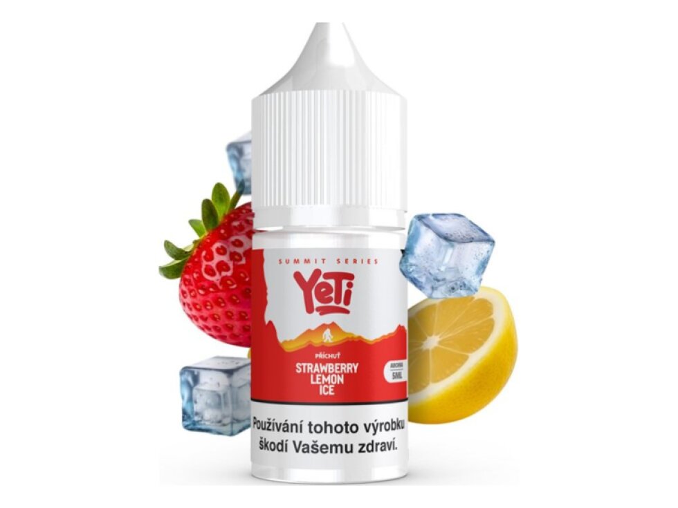 Příchuť Yeti Summit Series S&V 5ml Strawberry Lemon Ice (Ledová jahoda a citron)
