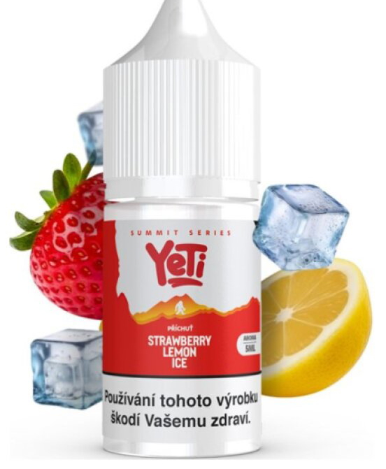 Příchuť Yeti Summit Series S&V 5ml Strawberry Lemon Ice (Ledová jahoda a citron)
