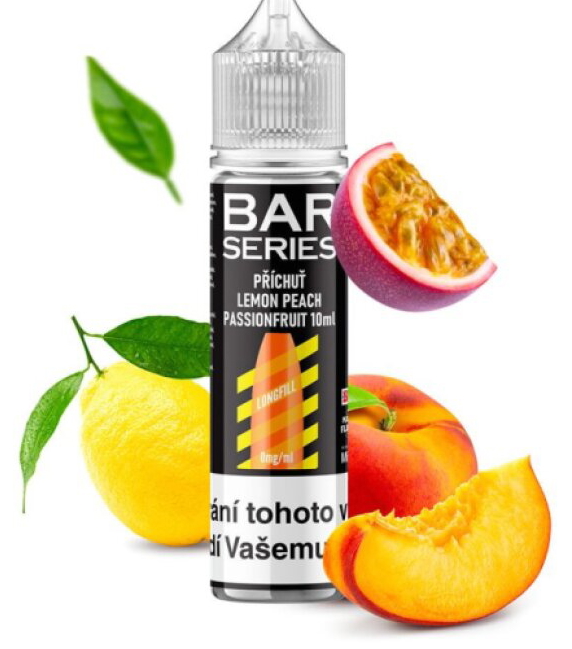 Příchuť Bar Series S&V: Lemon Peach Passionfruit (Citron, broskev a marakuja) objem 10ml