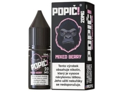 POPIČ! Salt Mixed Berry 10ml-20mg
