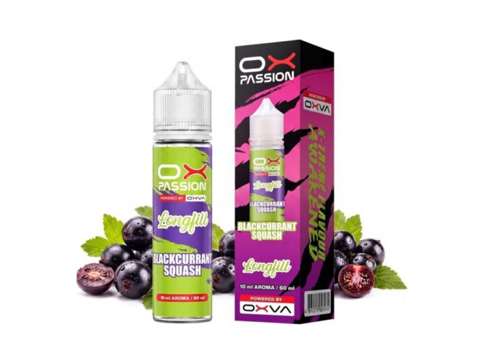 Příchuť OXVA OX PASSION S&V 10ml Blackcurrant Squash