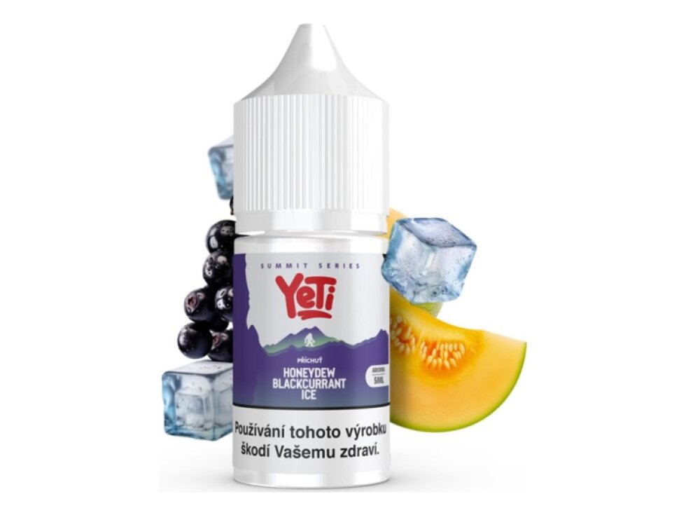 Příchuť Yeti Summit Series S&V 5ml Honeydew Blackcurrant Ice (Ledový cukrový meloun a černý rybíz)