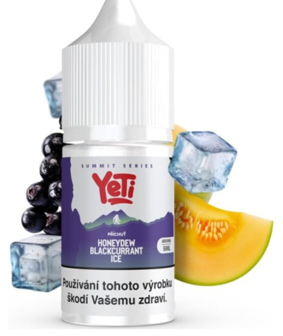 Příchuť Yeti Summit Series S&V 5ml Honeydew Blackcurrant Ice (Ledový cukrový meloun a černý rybíz)