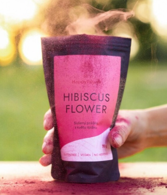 Ibiškový květ prášek