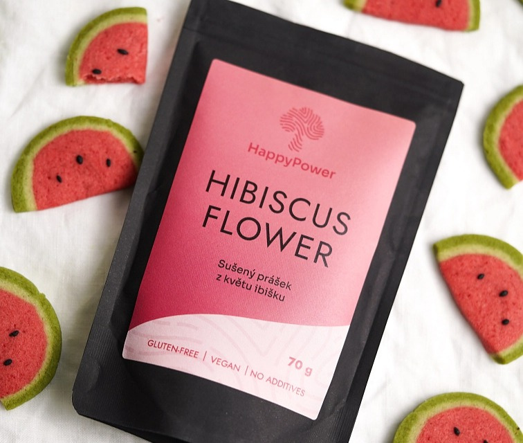 Ibiškový květ prášek