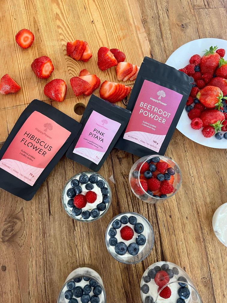 Sada barevných prášků pro zamilované 3 ks