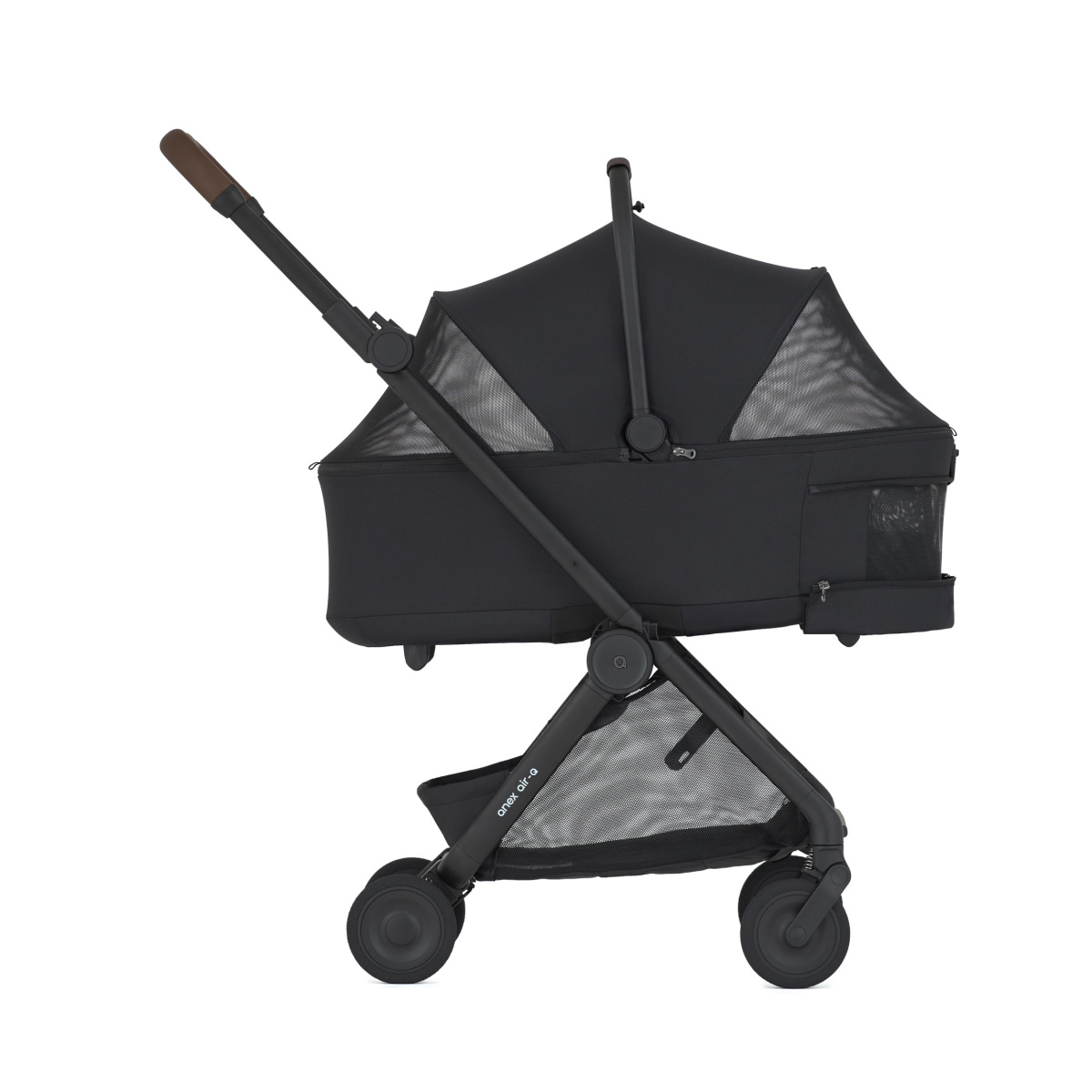ANEX AIR-Q přepravní košík pro mazlíčky, black