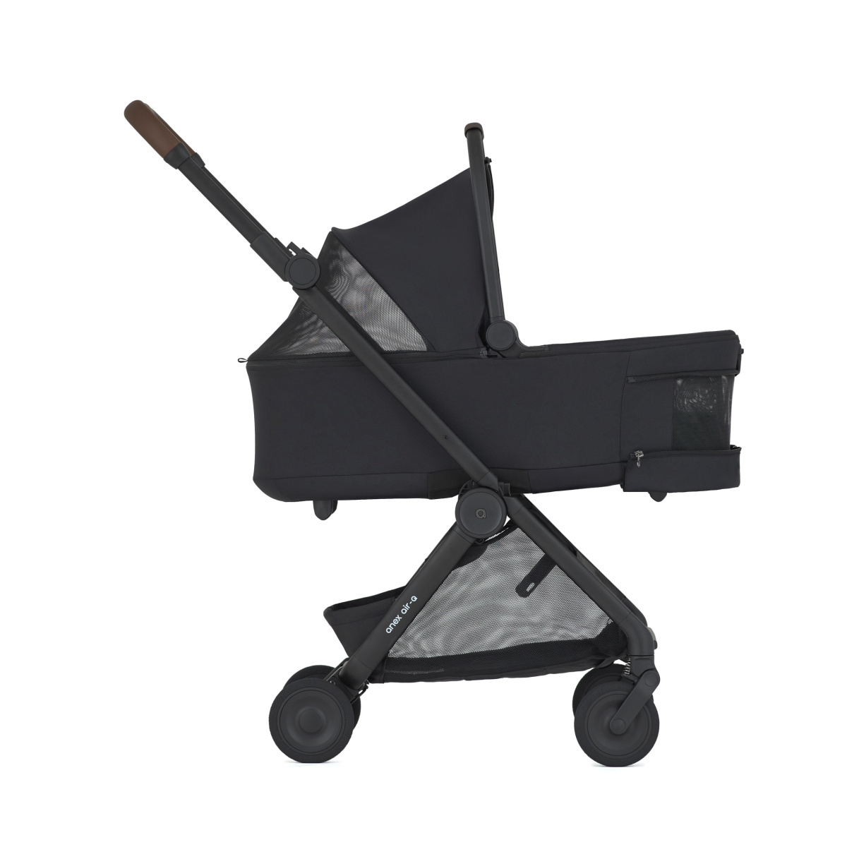 ANEX AIR-Q přepravní košík pro mazlíčky, black