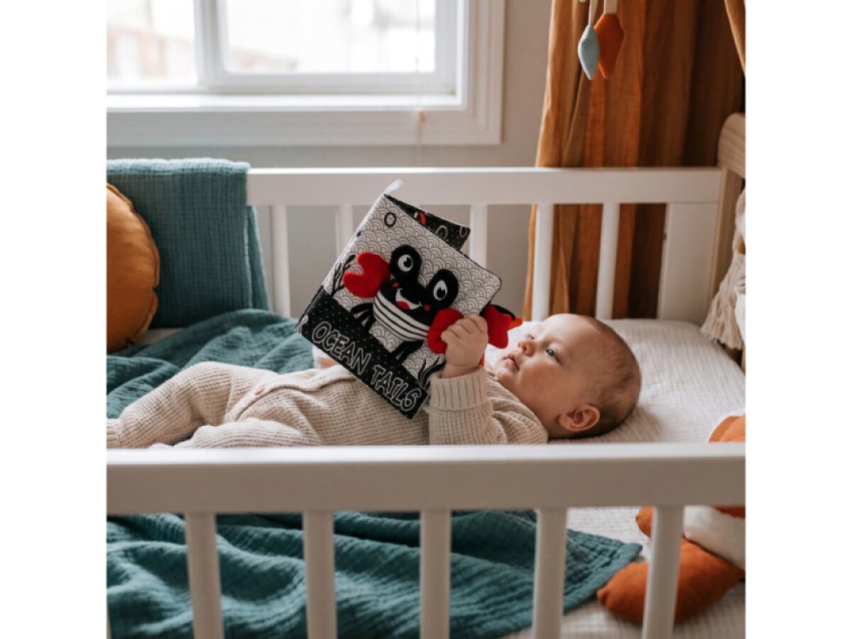 Zopa Senzorická plyšová knížka Panda