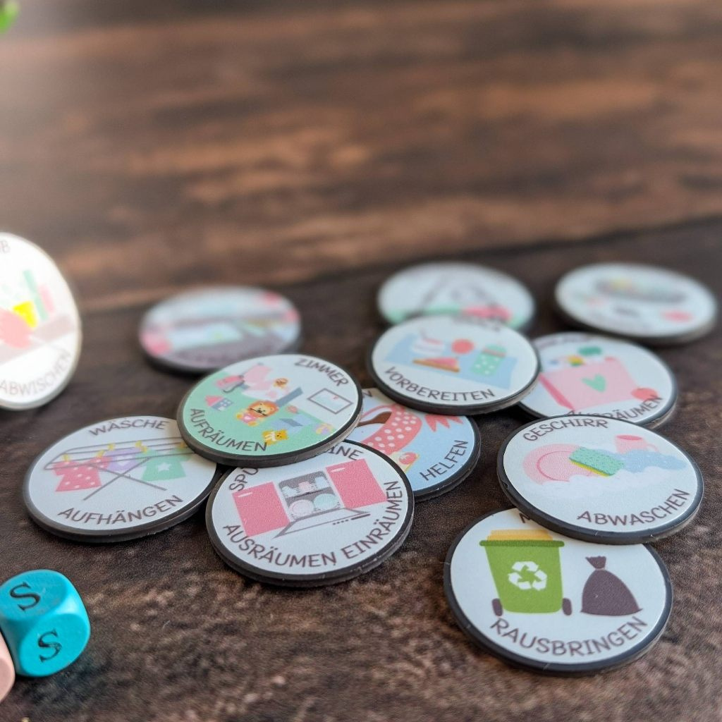 Hausarbeits-Magnete Set - Schulkinder