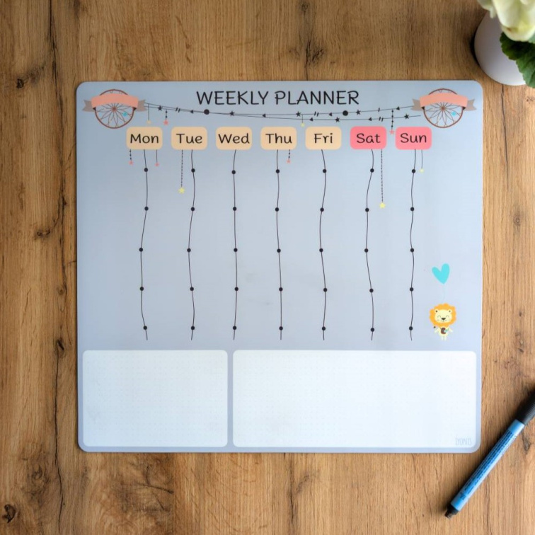 Weekly Planner for Kindergarten